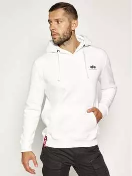 Толстовка обычного кроя Alpha Industries, белый