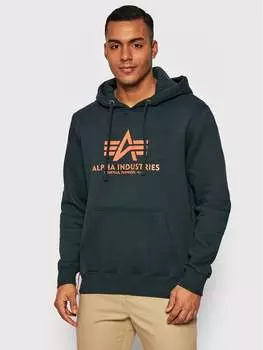 Толстовка обычного кроя Alpha Industries, синий