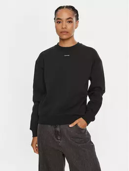 Толстовка обычного кроя Calvin Klein, черный