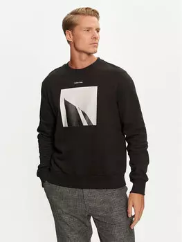 Толстовка обычного кроя Calvin Klein, черный