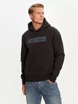 Толстовка обычного кроя Calvin Klein, черный