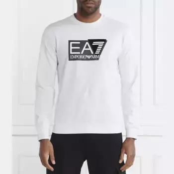 Толстовка обычного кроя Ea7, белый