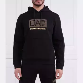 Толстовка обычного кроя Ea7, черный