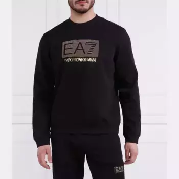 Толстовка обычного кроя Ea7, черный