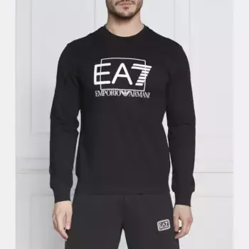 Толстовка обычного кроя Ea7, черный