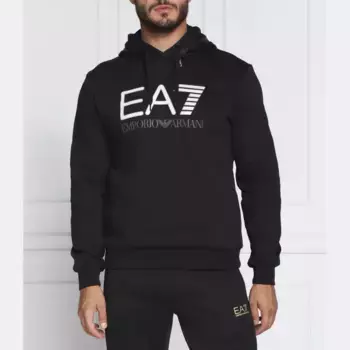 Толстовка обычного кроя Ea7, черный