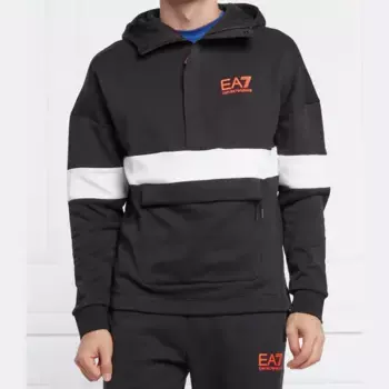 Толстовка обычного кроя Ea7, черный