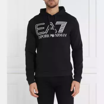 Толстовка обычного кроя Ea7, черный