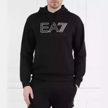 Толстовка обычного кроя Ea7, черный