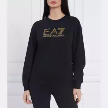 Толстовка обычного кроя Ea7, черный