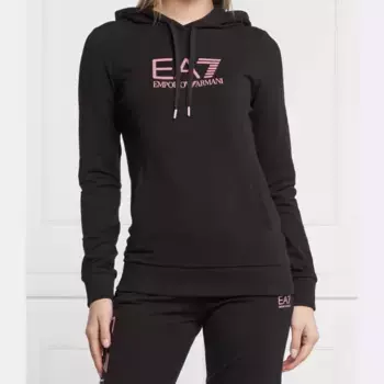 Толстовка обычного кроя Ea7, черный