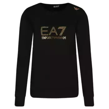 Толстовка обычного кроя Ea7, черный