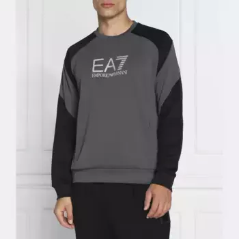 Толстовка обычного кроя Ea7, серый