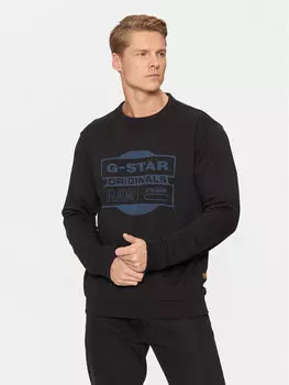 Толстовка обычного кроя G-Star Raw, черный