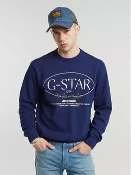 Толстовка обычного кроя G-Star Raw, синий