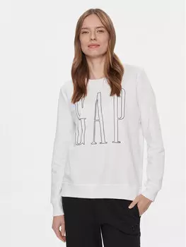 Толстовка обычного кроя Gap, белый