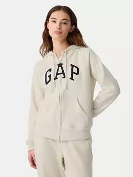 Толстовка обычного кроя Gap, бежевый