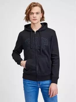 Толстовка обычного кроя Gap, черный