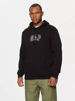 Толстовка обычного кроя Gap, черный