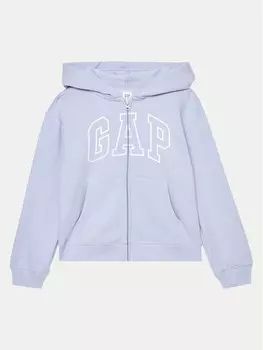 Толстовка обычного кроя Gap, фиолетовый