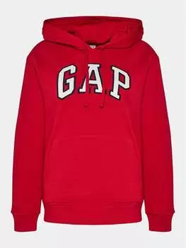 Толстовка обычного кроя Gap, красный