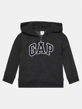 Толстовка обычного кроя Gap, серый