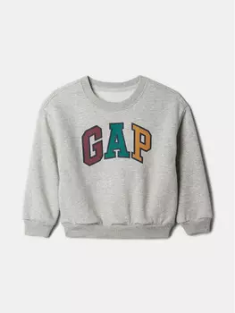 Толстовка обычного кроя Gap, серый