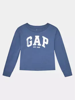 Толстовка обычного кроя Gap, синий