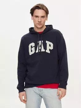 Толстовка обычного кроя Gap, синий