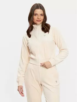 Толстовка обычного кроя Guess, экрю
