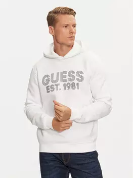 Толстовка обычного кроя Guess, белый