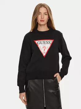 Толстовка обычного кроя Guess, черный