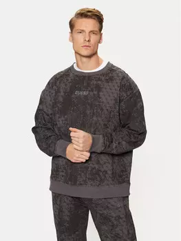 Толстовка обычного кроя Guess, серый
