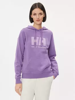 Толстовка обычного кроя Helly Hansen, фиолетовый