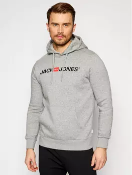 Толстовка обычного кроя Jack&Jones, серый