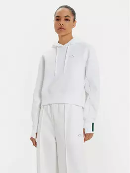Толстовка обычного кроя Lacoste, белый