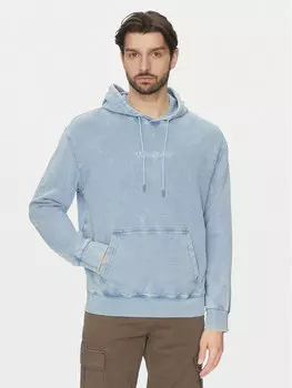 Толстовка обычного кроя M5GQ23 KCTJ1 Guess Jeans, голубой