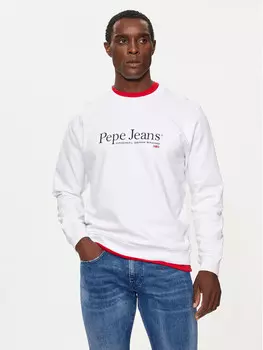 Толстовка обычного кроя Pepe Jeans, белый