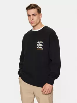 Толстовка обычного кроя Quiksilver, черный