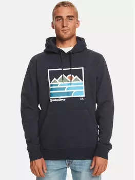 Толстовка обычного кроя Quiksilver, синий