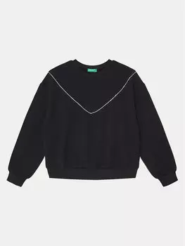 Толстовка обычного кроя United Colors Of Benetton, черный