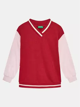 Толстовка обычного кроя United Colors Of Benetton, красный