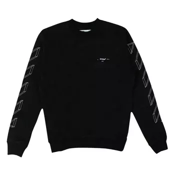 Толстовка Off-White Diag Caravaggio Черный