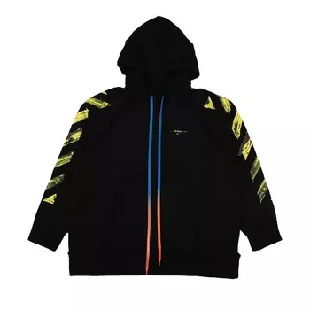 Толстовка Off-White Raw Edges Arrows, цвет Черный