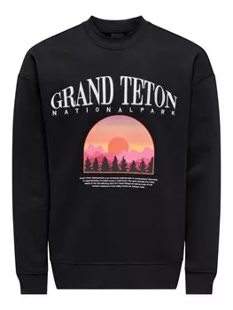 Толстовка Only & Sons BOSTON, черный