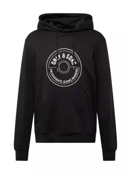 Толстовка Only & Sons LAMER, черный