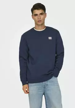 Толстовка ONSDAWSON Only & Sons, темно-синий