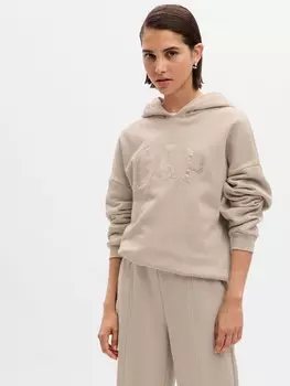 Толстовка оверсайз Gap, бежевый