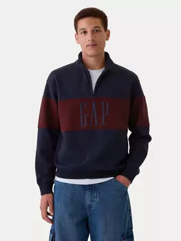 Толстовка оверсайз Gap, синий