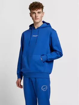Толстовка оверсайз Jack&Jones, синий